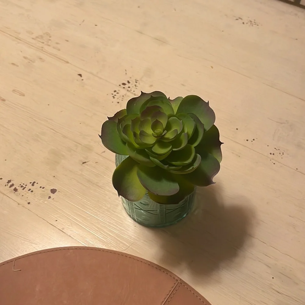 Faux succulent stem